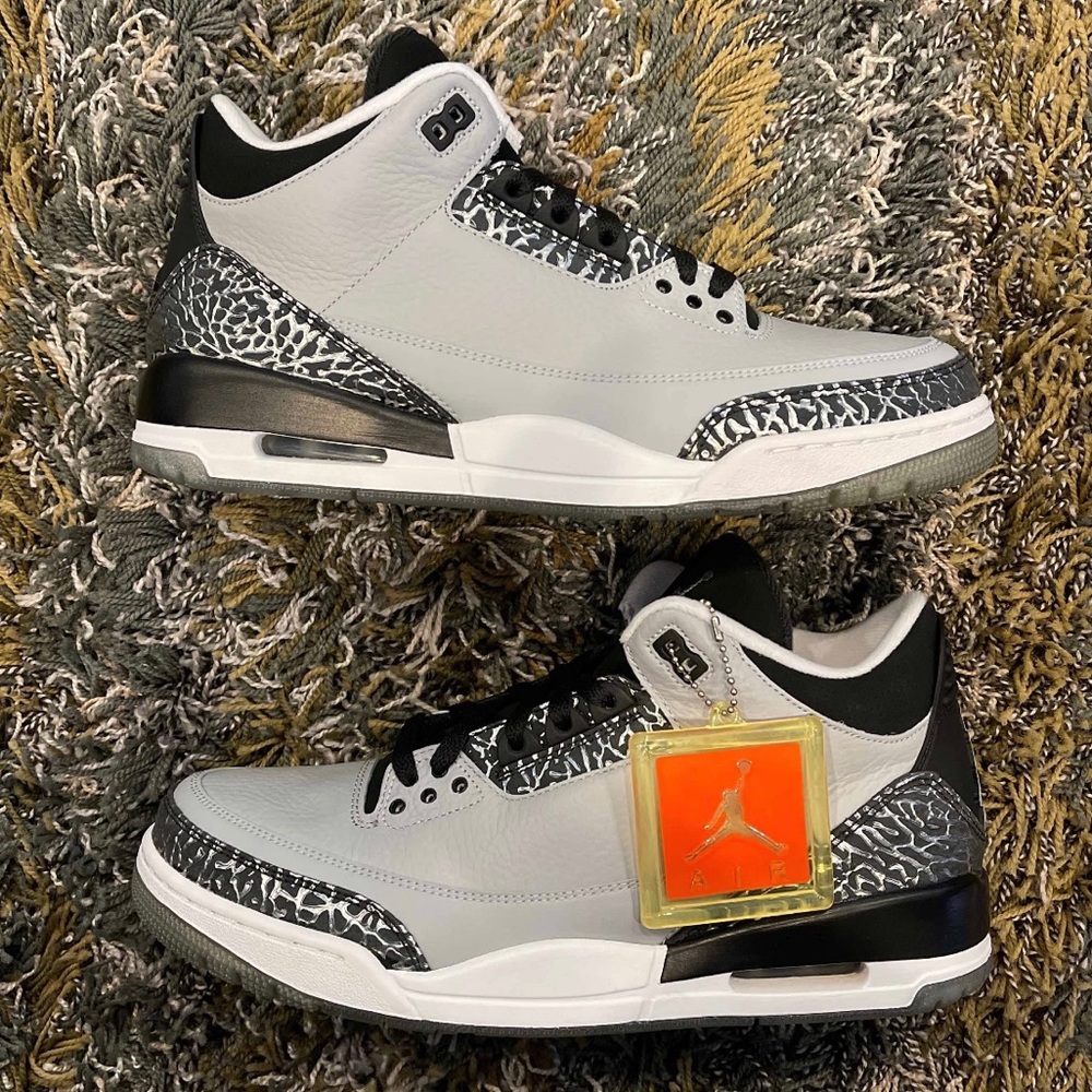 Jordan 3 Wolf Grey